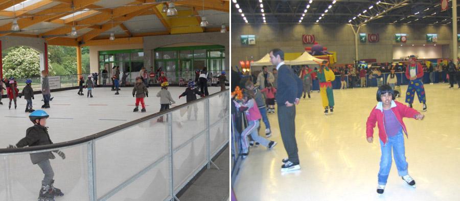 Location patinoire artificielle prive