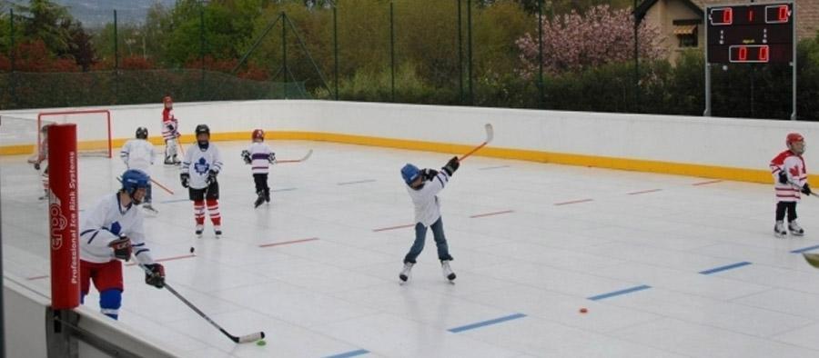 Location patinoire synthetique sport