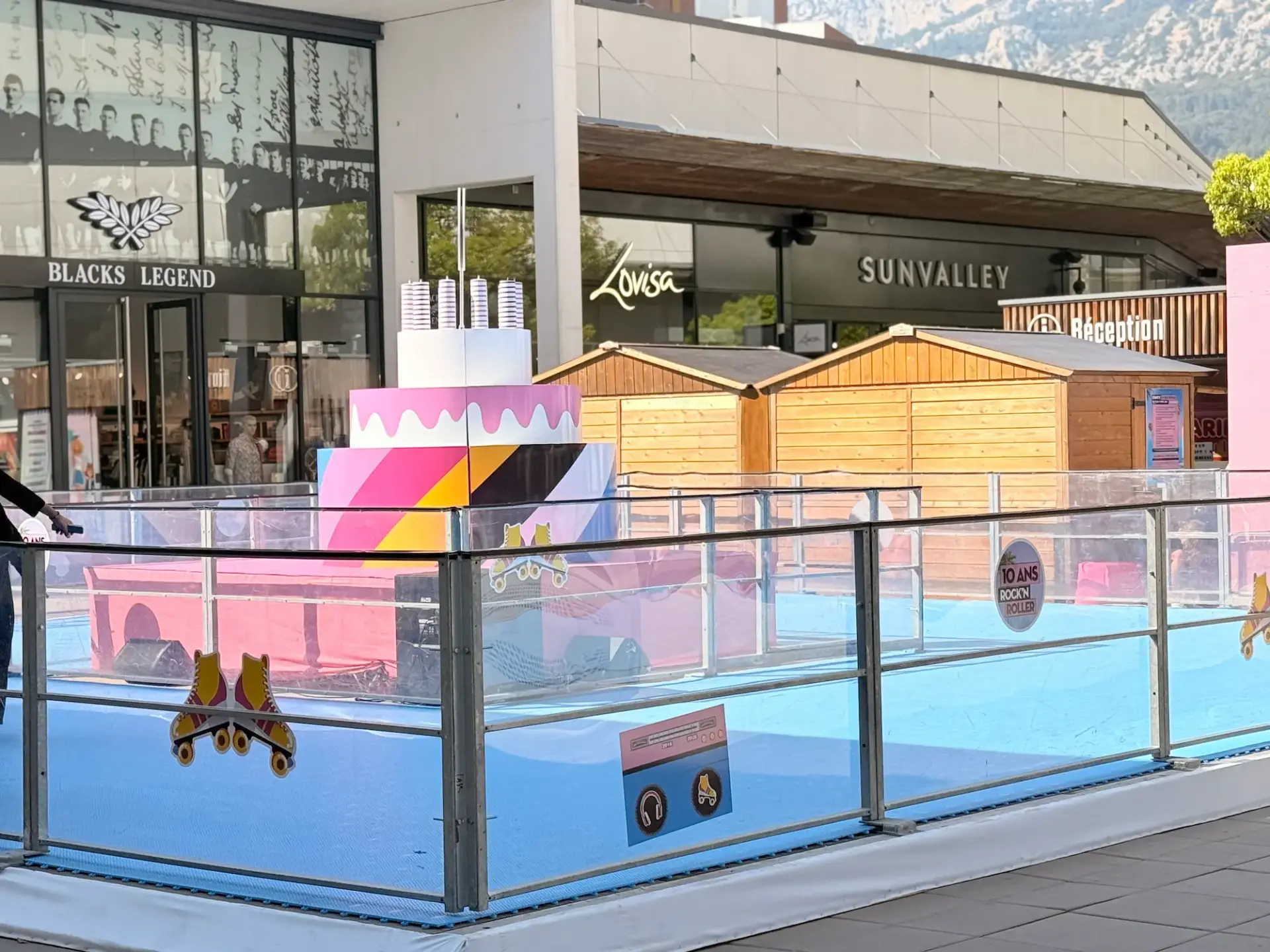 Location piste roller izifun