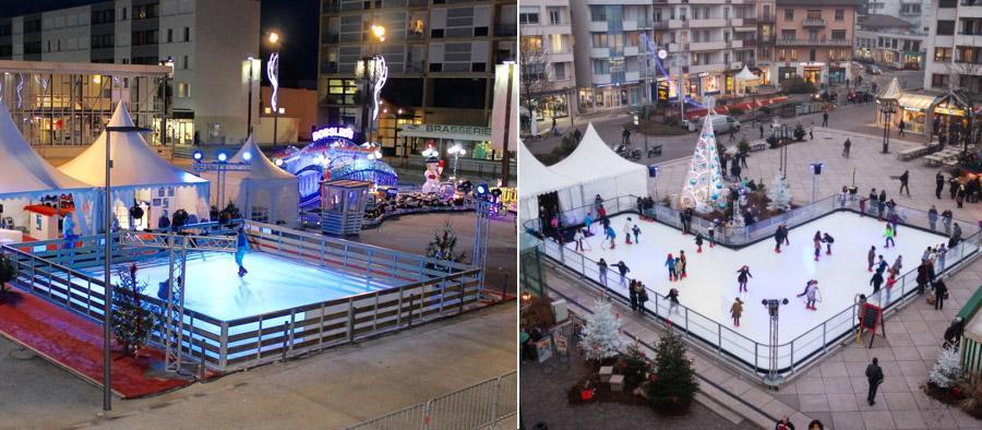 Louer patinoire synthetique