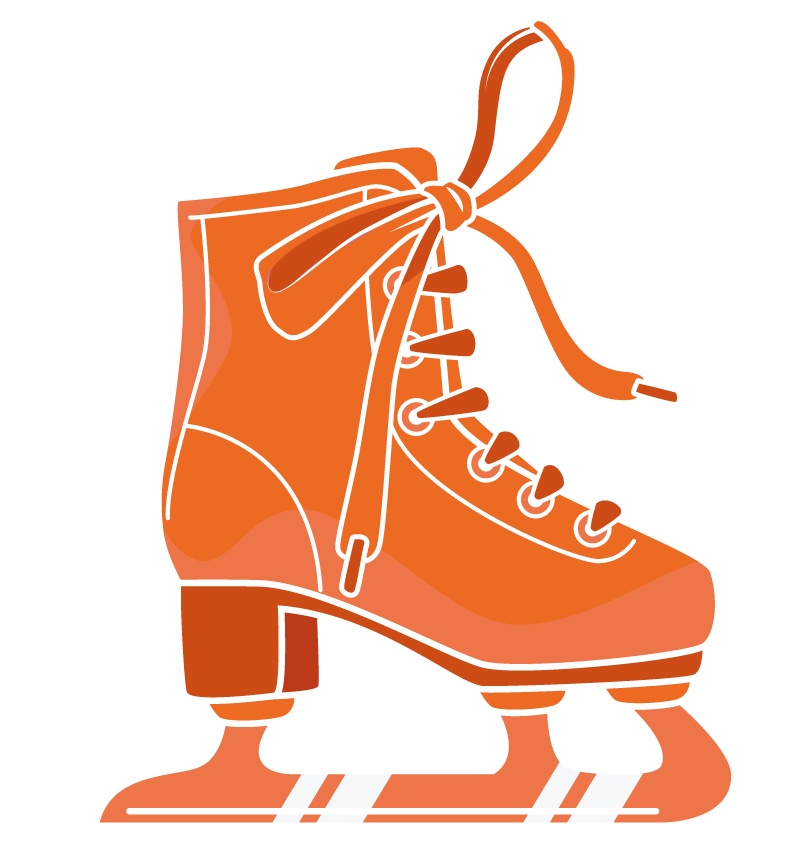 illustration de patin artistique