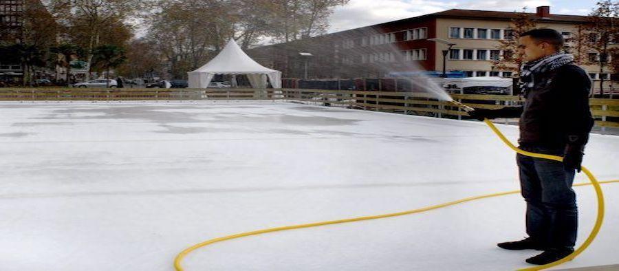 Patinoire rechauffement climatique