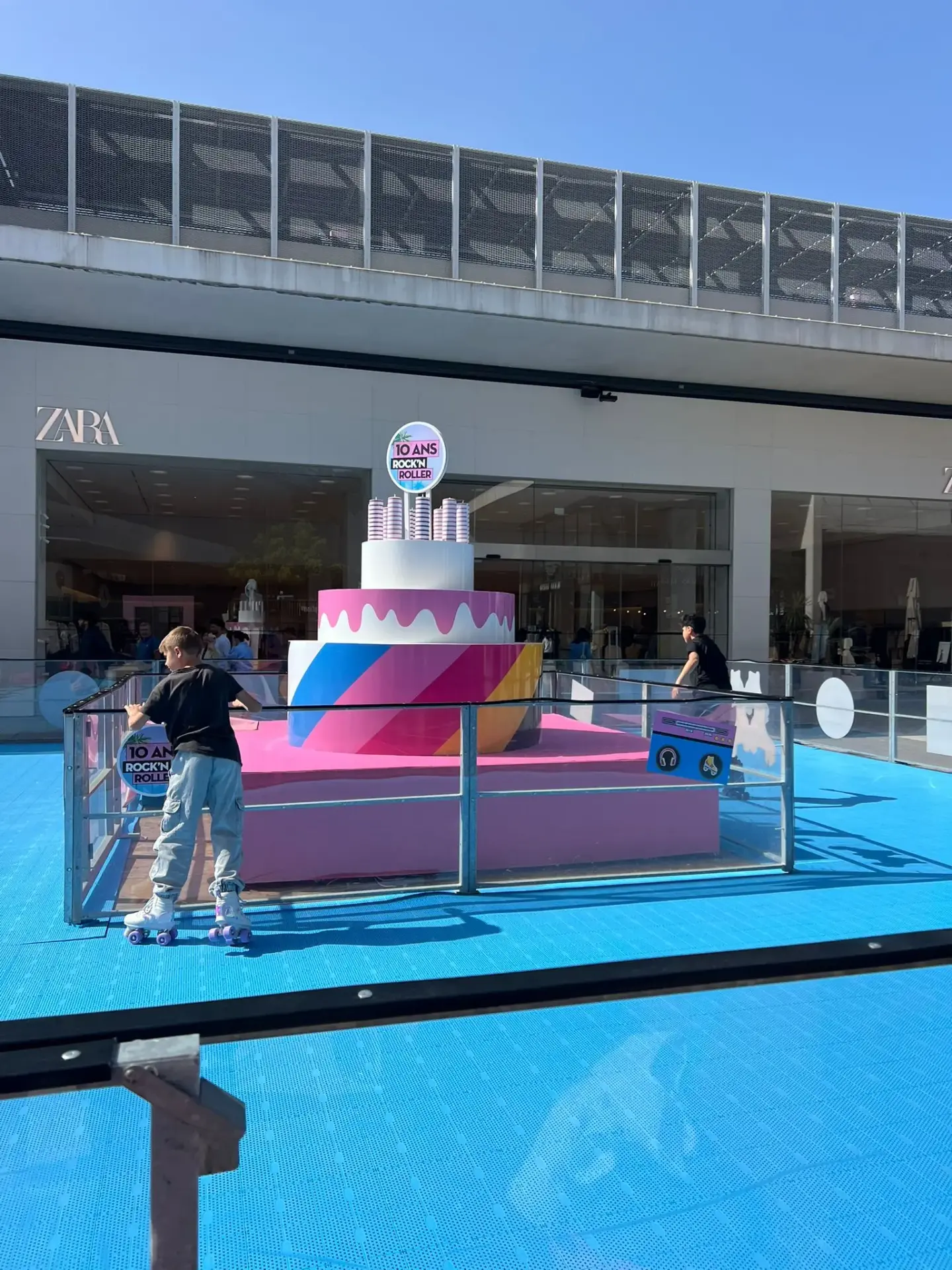 Piste roller ephemere izifun